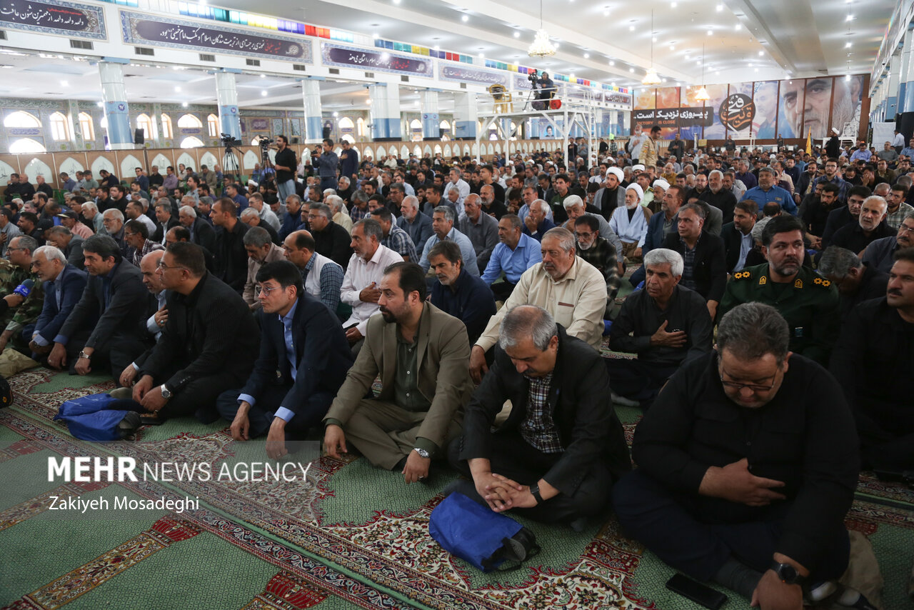 تشییع پیکر مطهر شهدای حملات رژیم صهیونیستی