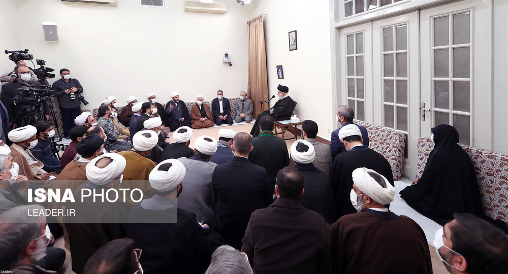 دیدار جمعی از مسئولان سازمان تبلیغات اسلامی با مقام معظم رهبری