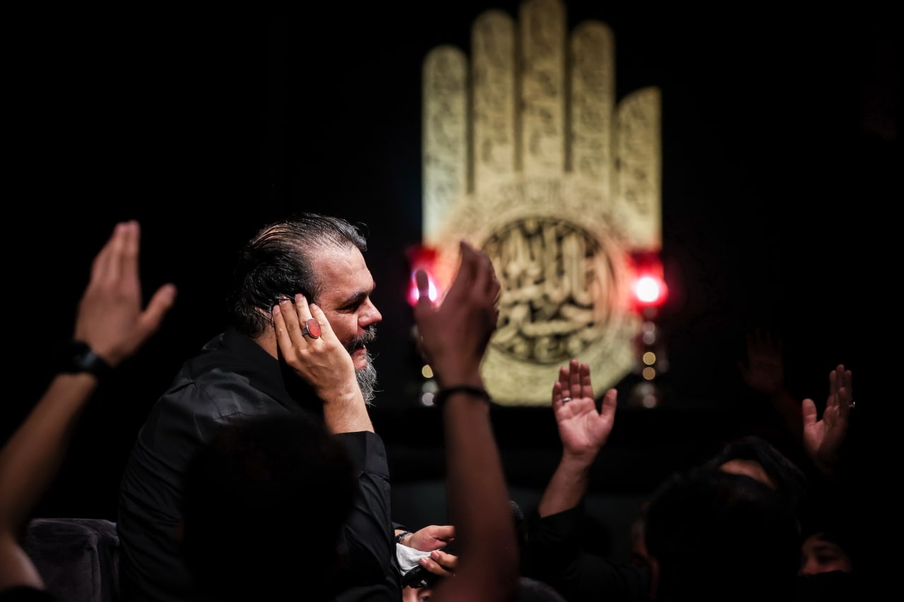 قالیباف در مراسم عزاداری