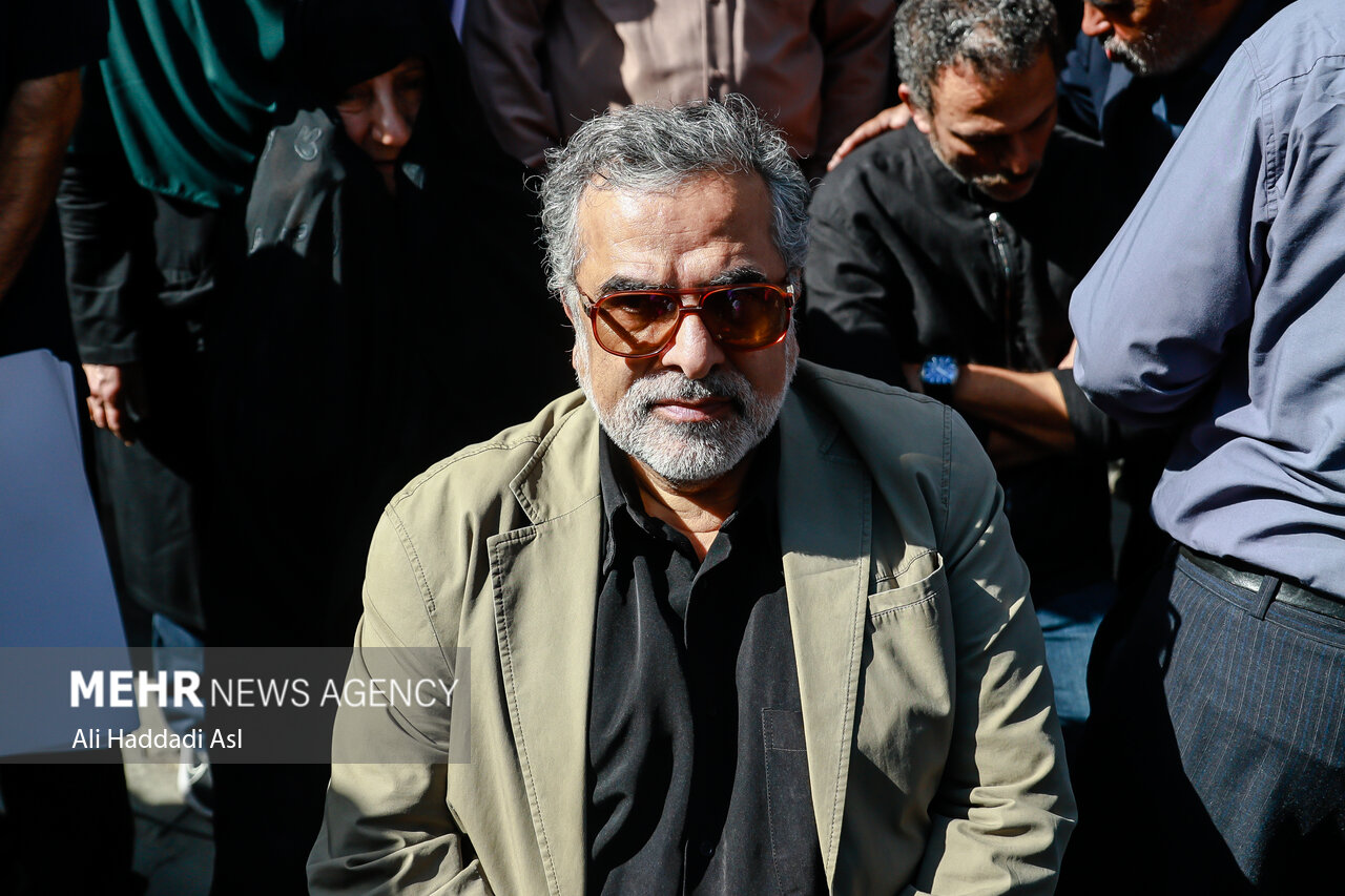 مراسم تشییع پیکر محمد کاسبی