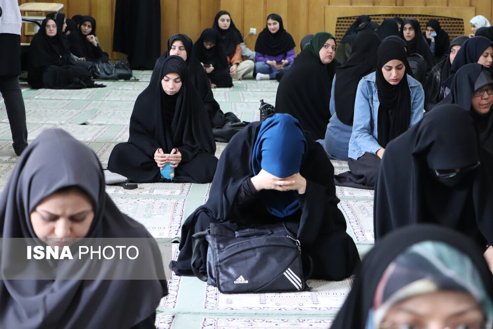 عزاداری دانشگاهیان دانشگاه تبریز 