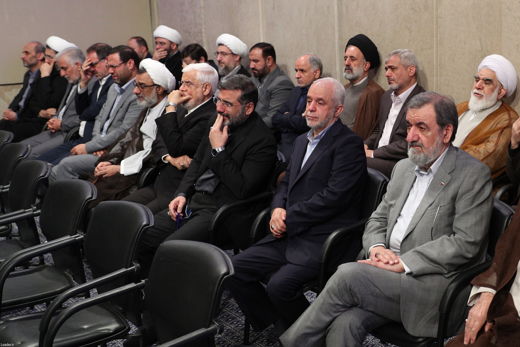 مراسم بزرگداشت شهدای خدمت با حضور رهبر انقلاب 