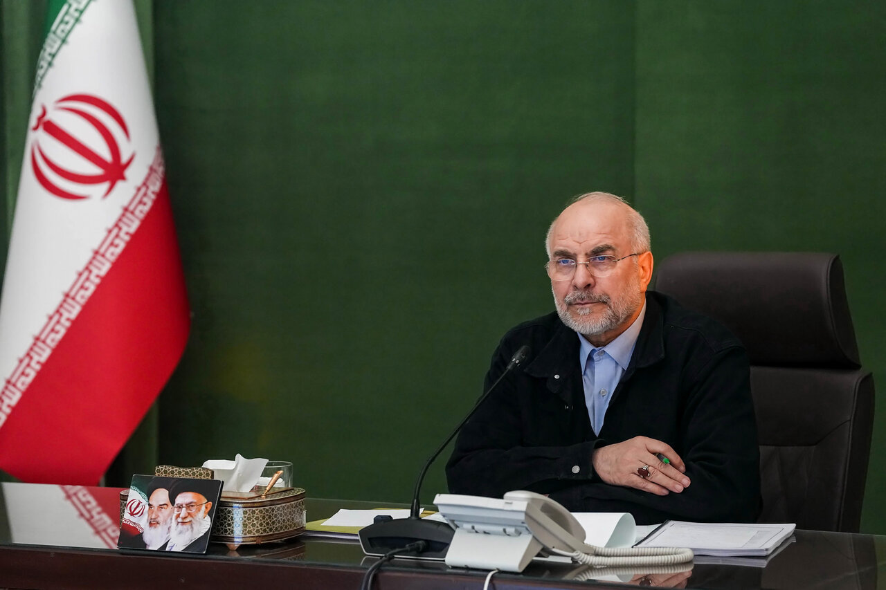 دیدار وزیر علوم و جمعی از رؤسای دانشگاه‌ها با قالیباف