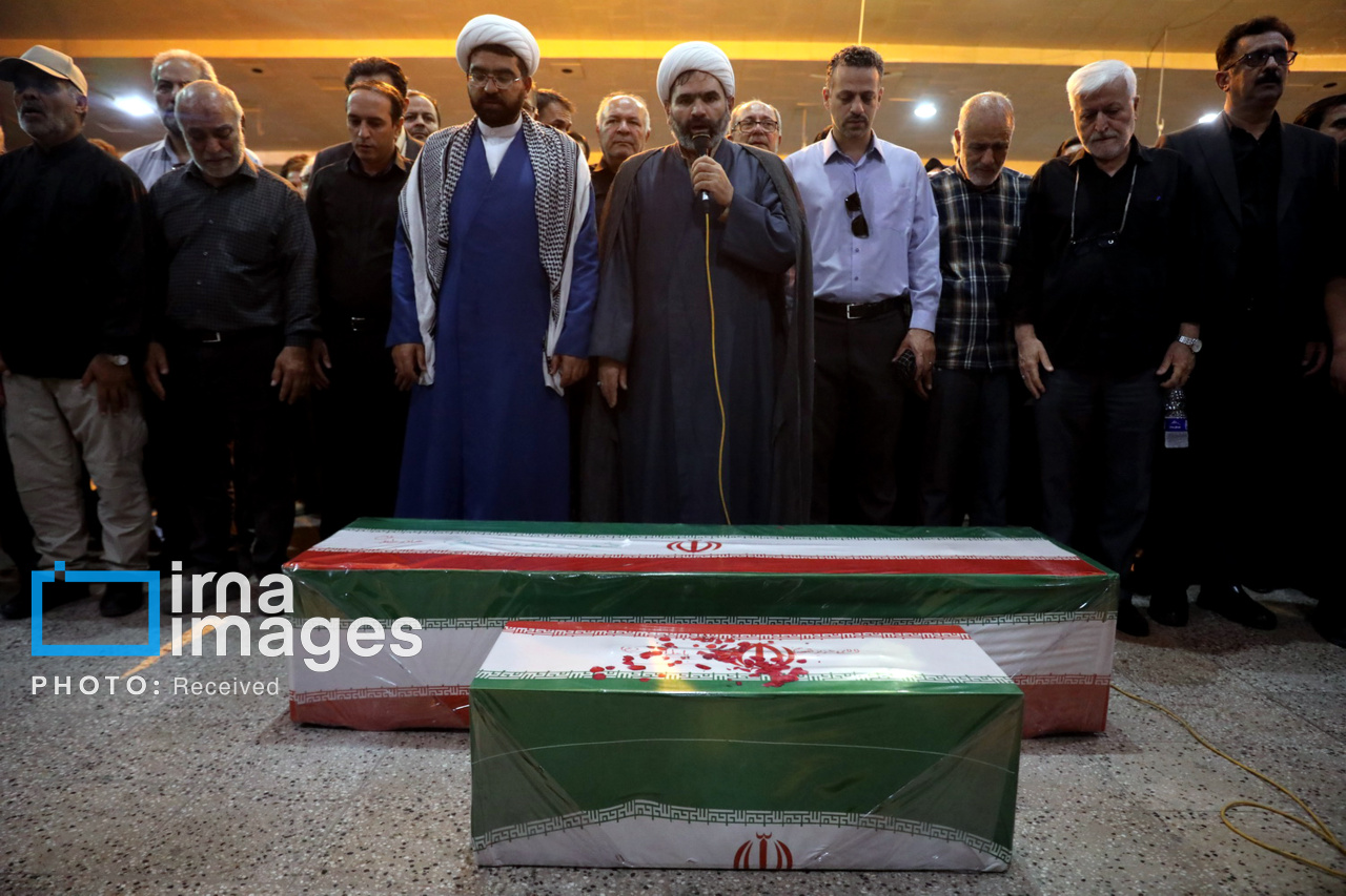 تشییع پیکر شهید دو ساله «رایان قاسمیان»