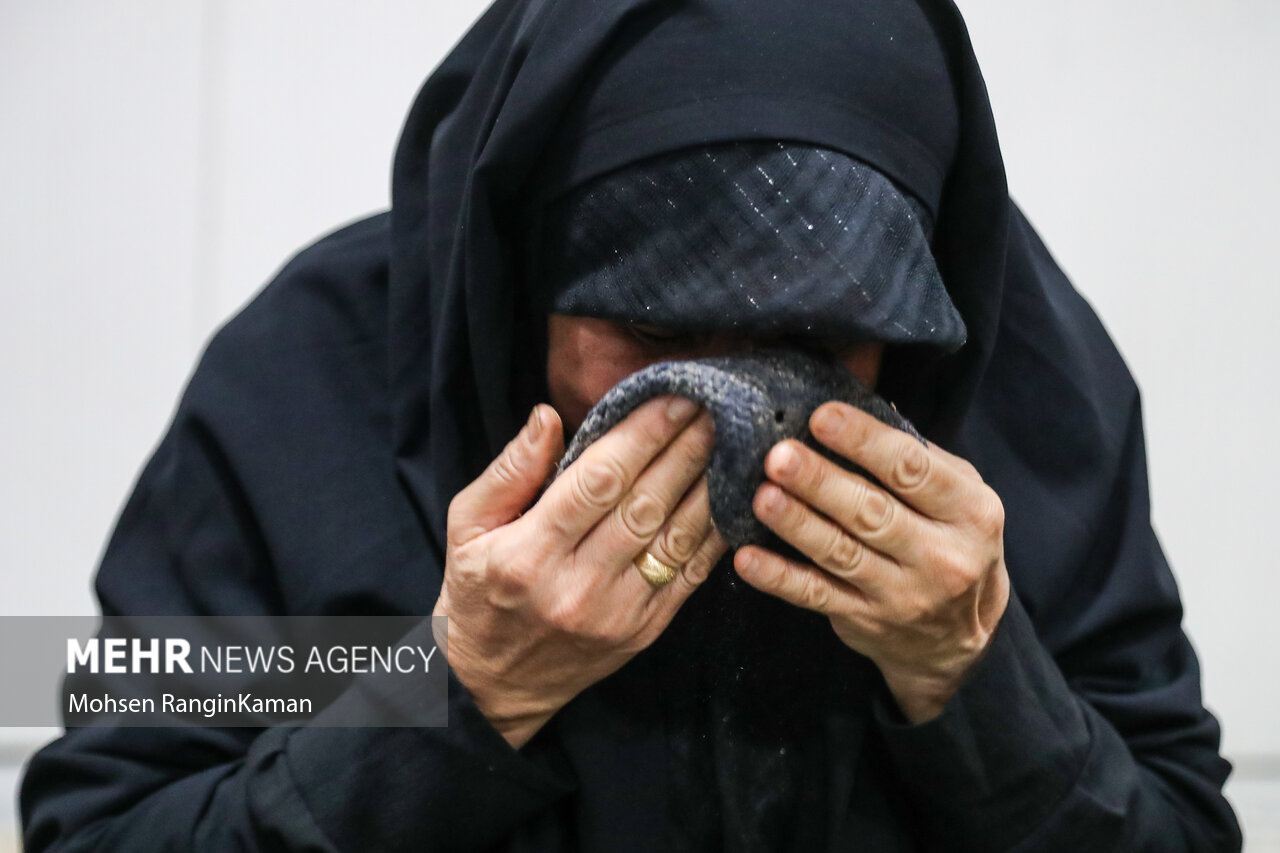 مراسم وداع با پیکر مطهر شهید محمدحسن زارعی