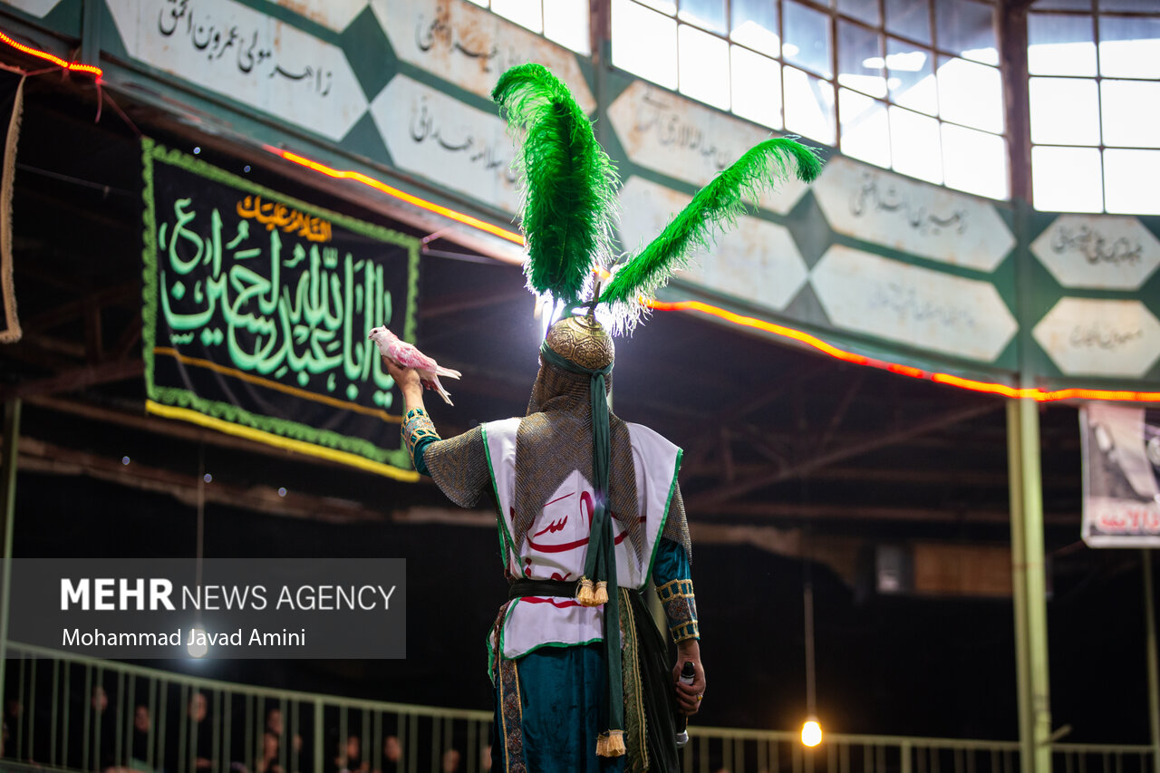 آئین کهن تعزیه خوانی در «حصار خروان»