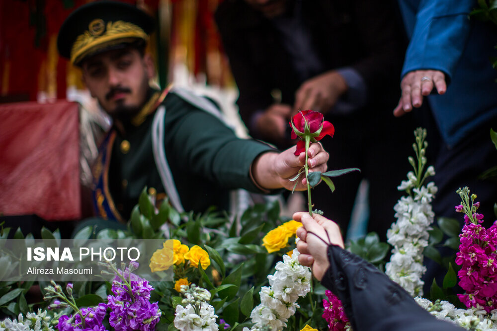 مراسم تشییع پیکر شهید مصطفی عبداللهی