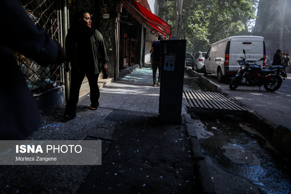 تجاوز رژیم صهیونیستی به منطقه مسکونی غیر نظامی تهران