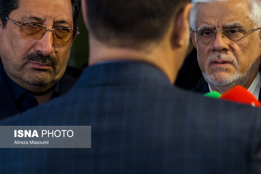 بازدید عارف از نمایشگاه ایران اکسپو ۲۰۲۵