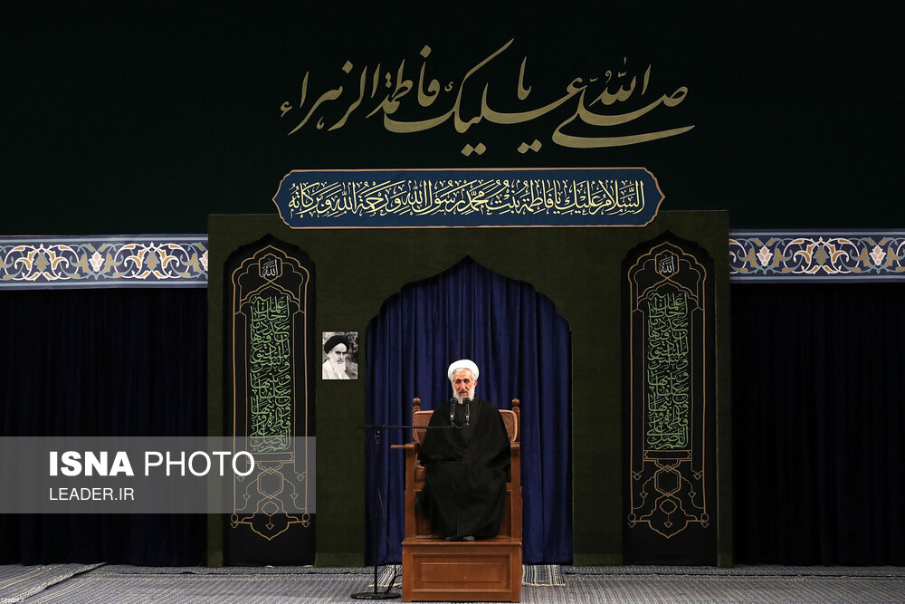 نخستین شب مراسم عزاداری ایام شهادت حضرت فاطمه‌زهرا (س)