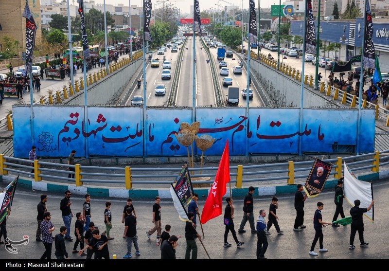 دسته عزاداری هیئت نوجوانان بسیجی تهران