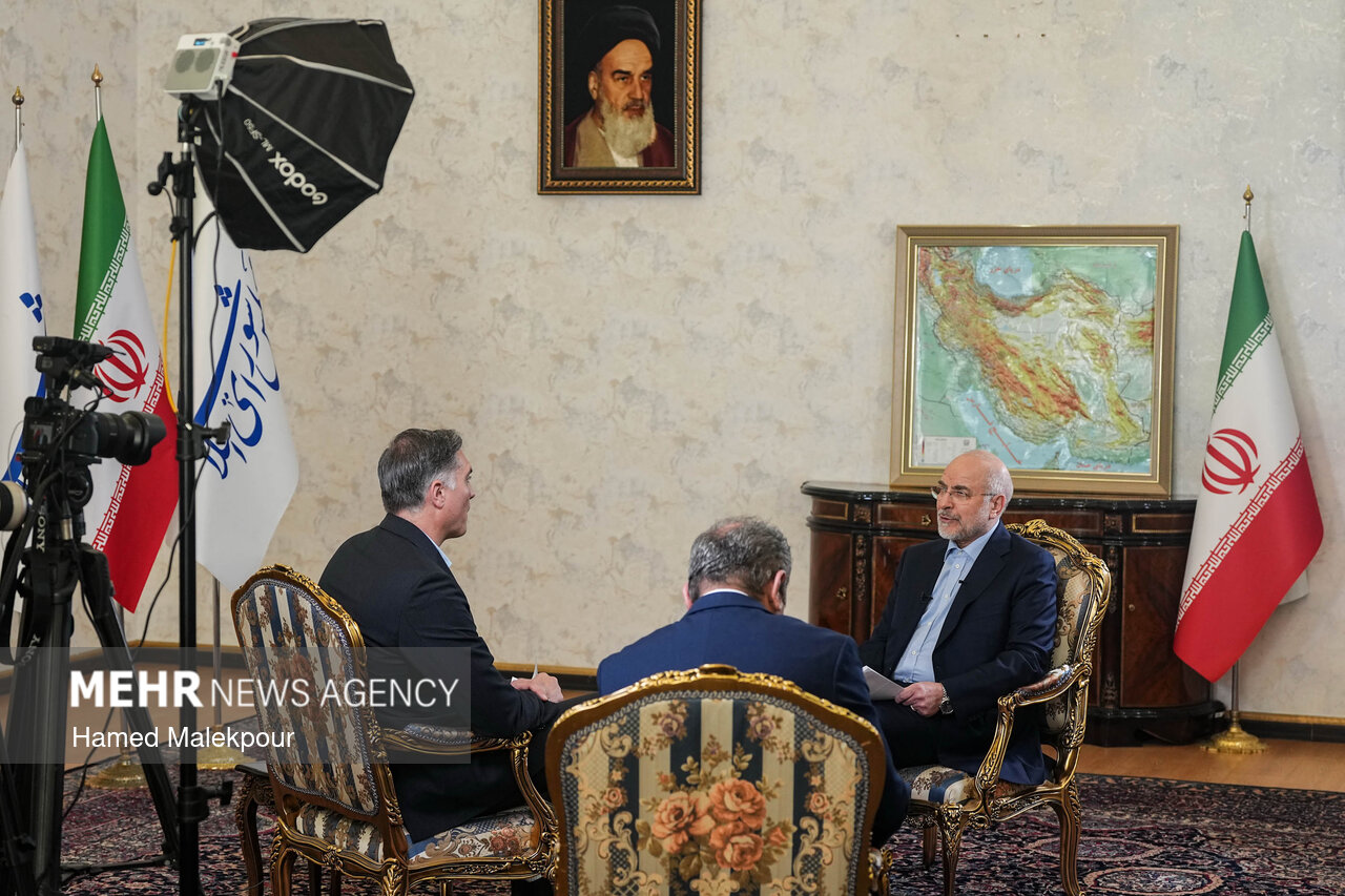 گفت‌وگو شبکه خبری CNN با رئیس مجلس شورای اسلامی