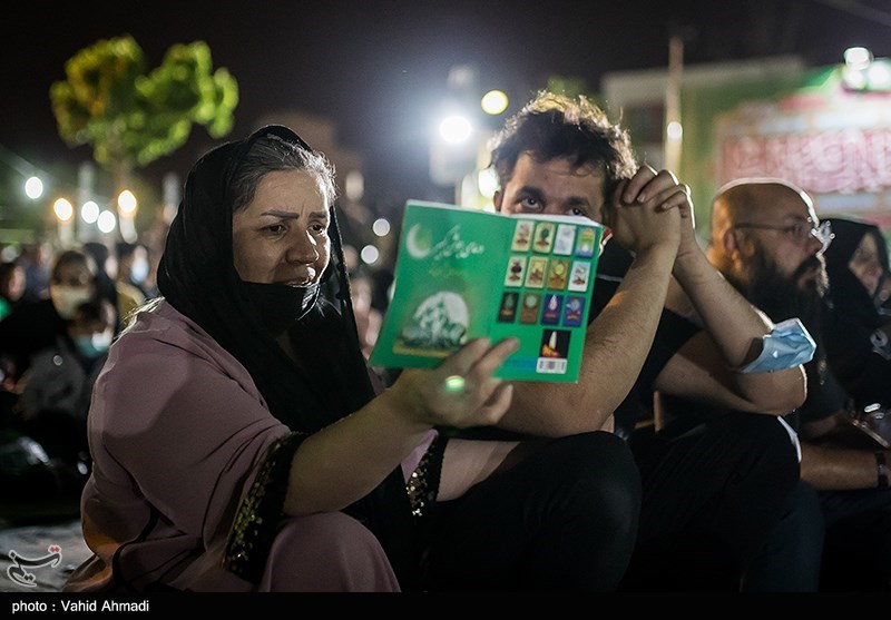  احیای شب قدر در امامزاده پنج تن لویزان