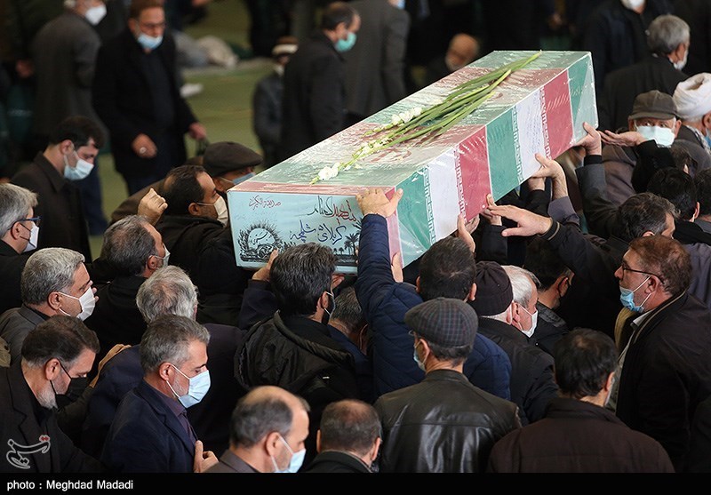 تشییع پیکر ۱۳ شهید گمنام بعد نماز جمعه تهران