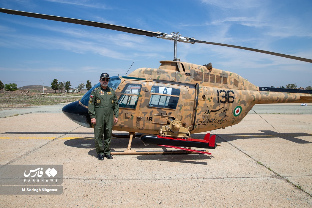 تمرین رژه بالگردی هوانیروز ارتش