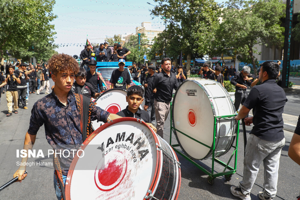 مراسم عزاداری تاسوعای حسینی مشهد