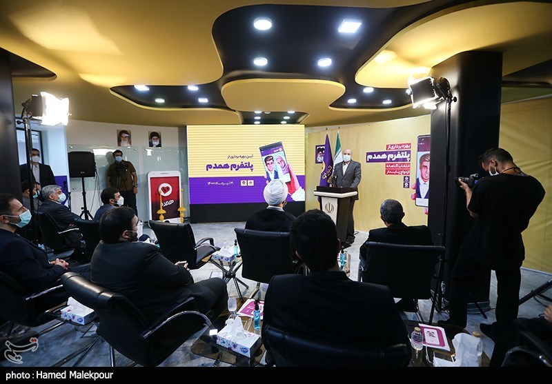 مراسم رونمایی از پلتفرم همدم با حضور قالیباف