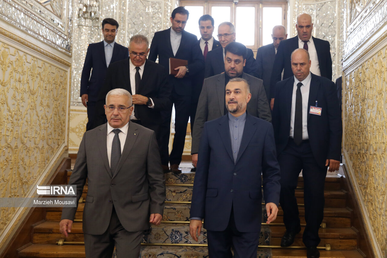 دیدار رییس مجلس الجزایر با وزیر امور خارجه