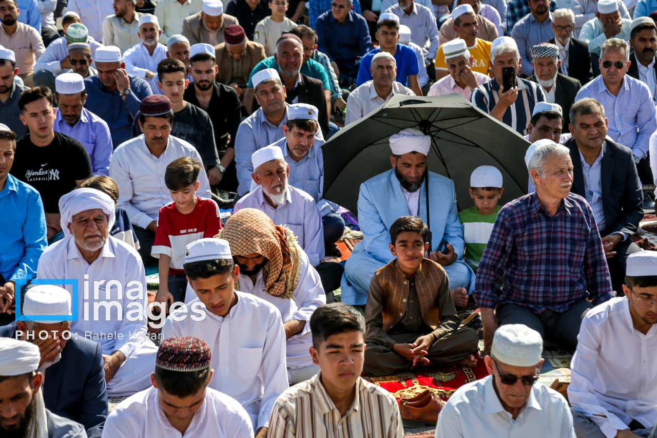 نماز عید «قربان» در بندر ترکمن