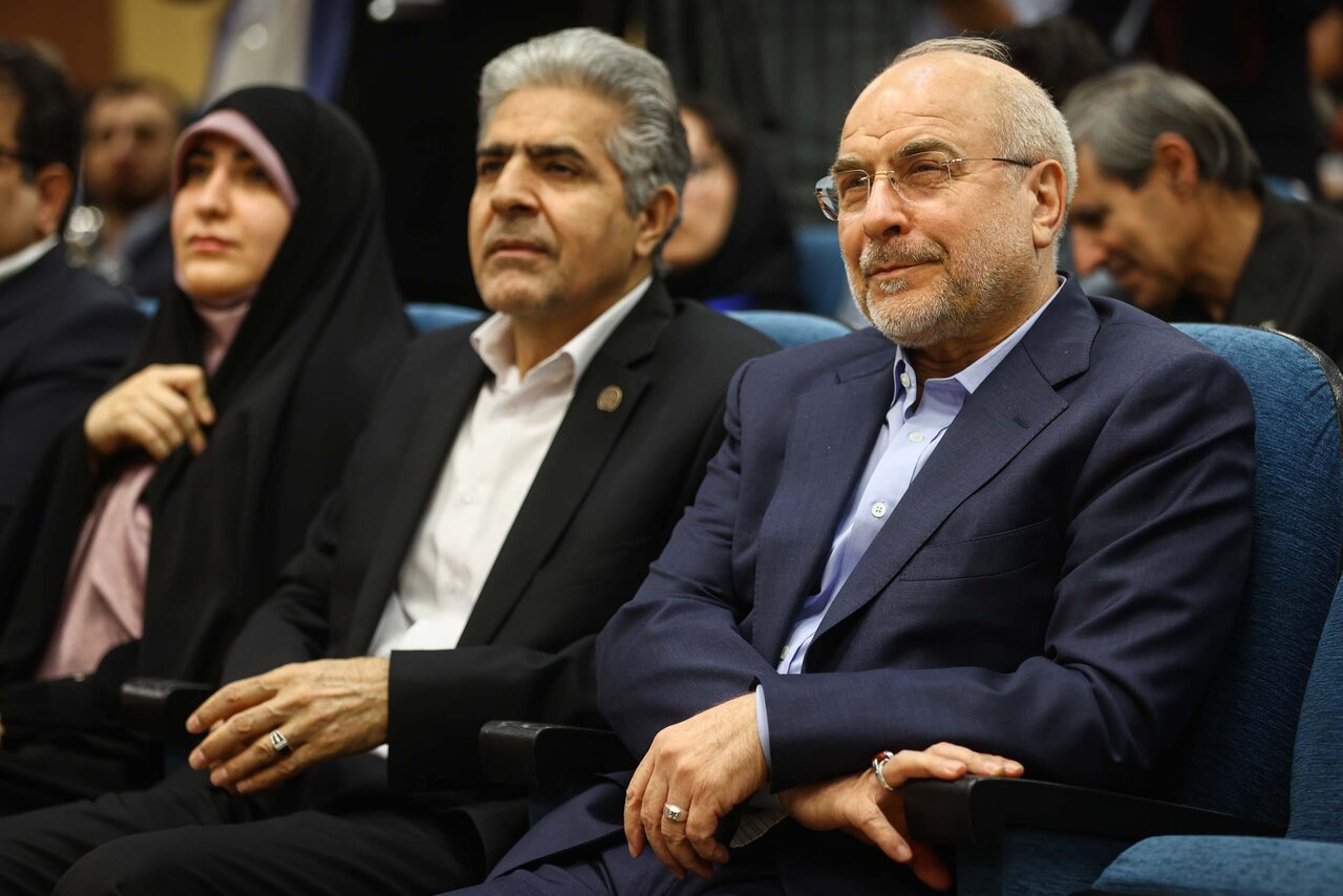 حضور قالیباف در همایش بین‌المللی صنعت نفت و گاز 