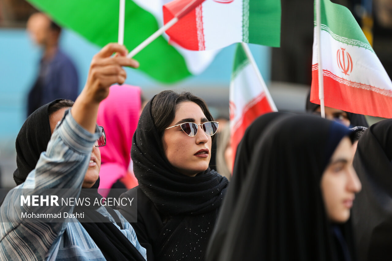 تجمع مردمی حمایت از عملیات «بشارت فتح» در سراسر کشور