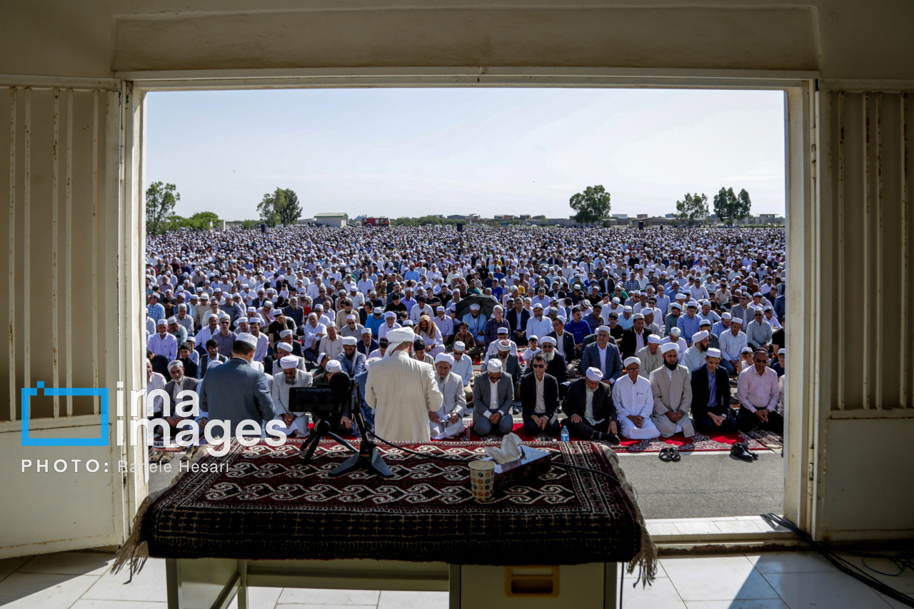 نماز عید «قربان» در بندر ترکمن