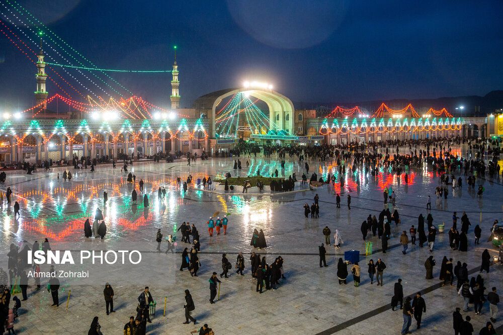 شب نیمه شعبان در مسجد مقدس جمکران