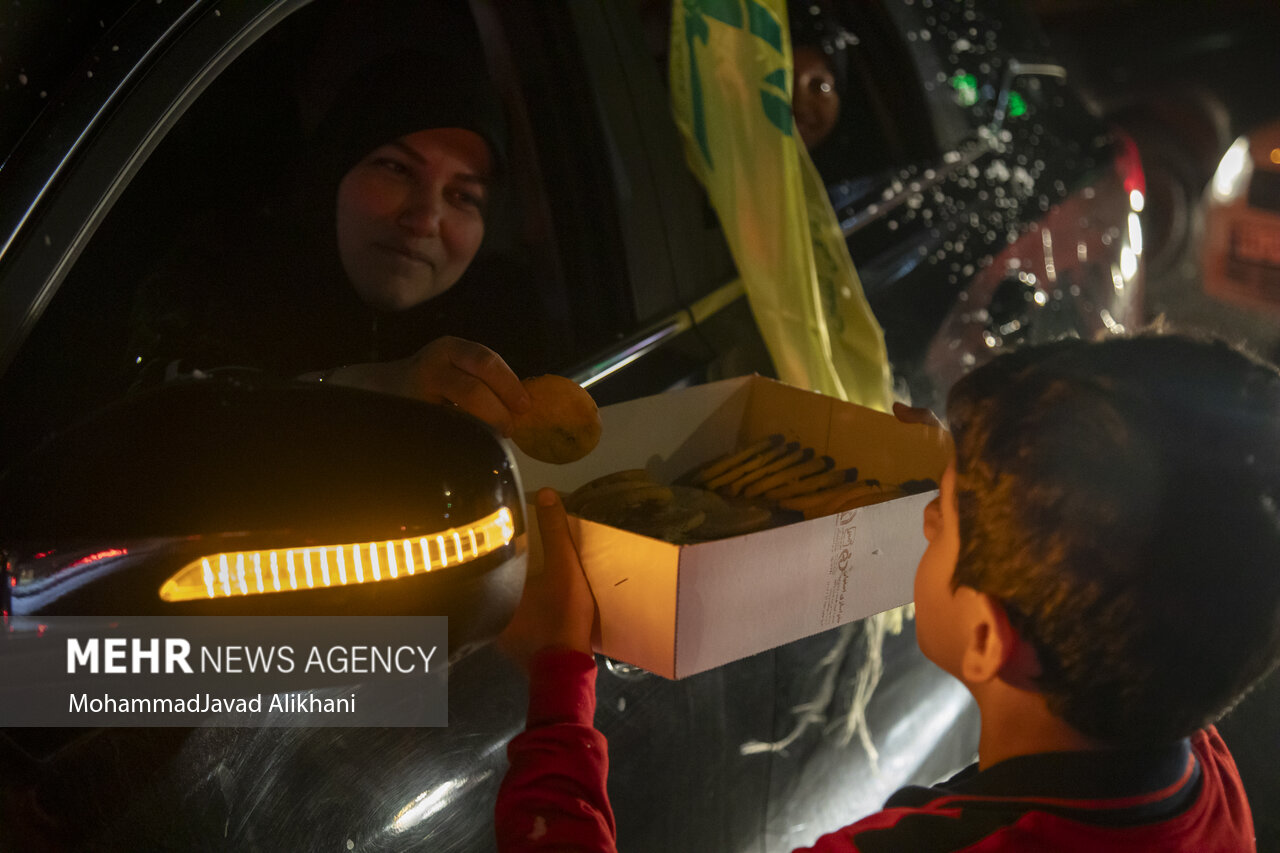 شادی مردم پس از حملات موشکی سپاه