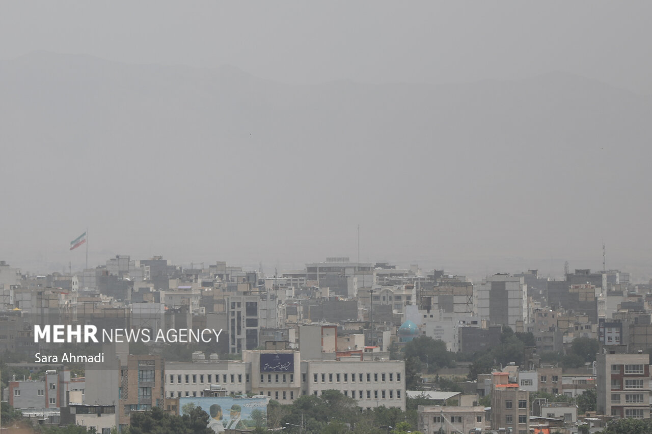  آلودگی هوا در مشهد