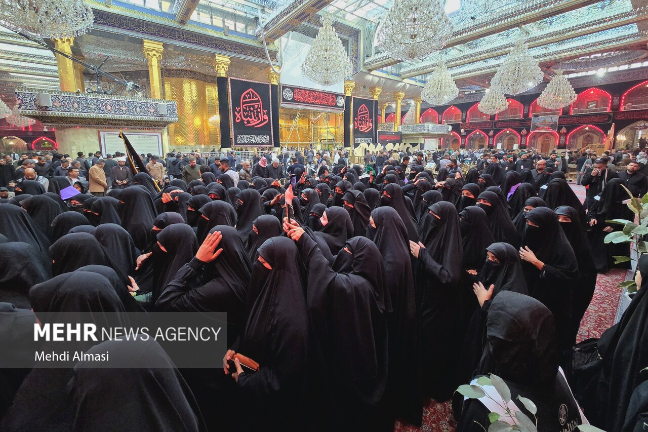 کربلای معلی در سالروز وفات حضرت زینب (س)