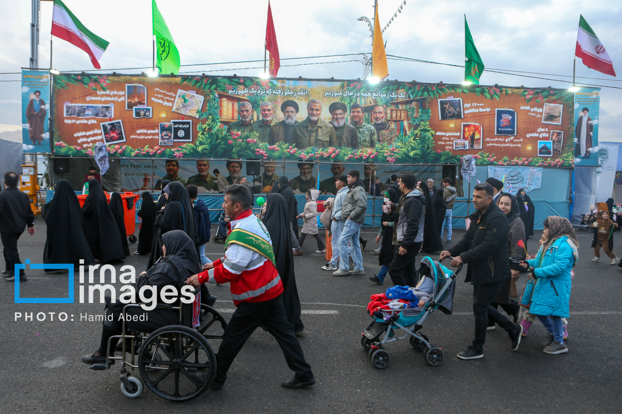 شب نیمه شعبان در مسجد جمکران