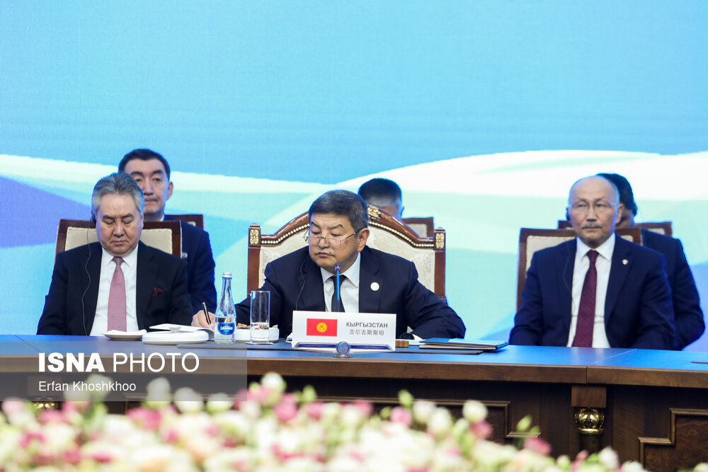 نشست شورای نخست وزیران کشورهای عضو شانگهای