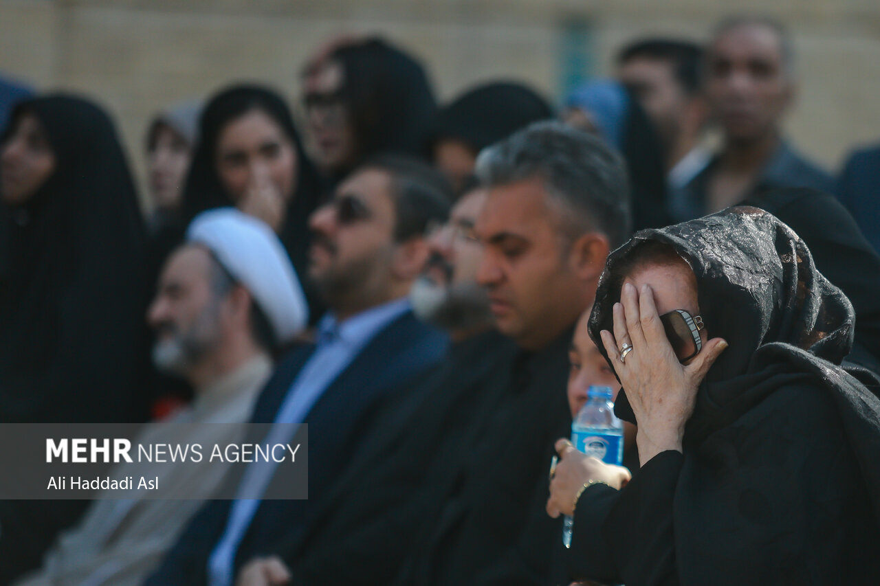 مراسم تشییع پیکر محمد کاسبی