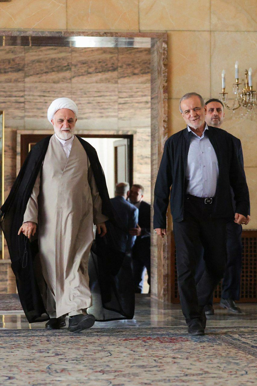 تصاویر جلسه مهم سران قوا به میزبانی پزشکیان