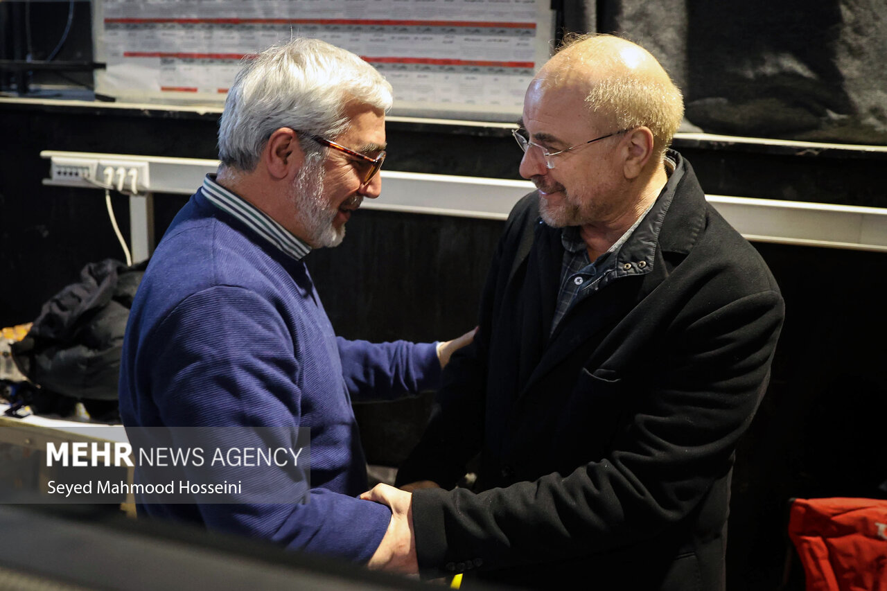 بازدید قالیباف از مراحل ساخت دو سریال تلویزیونی