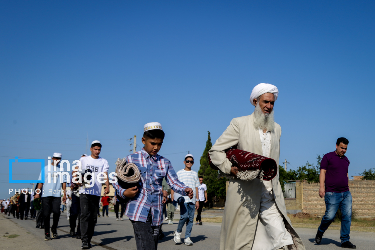 نماز عید «قربان» در بندر ترکمن