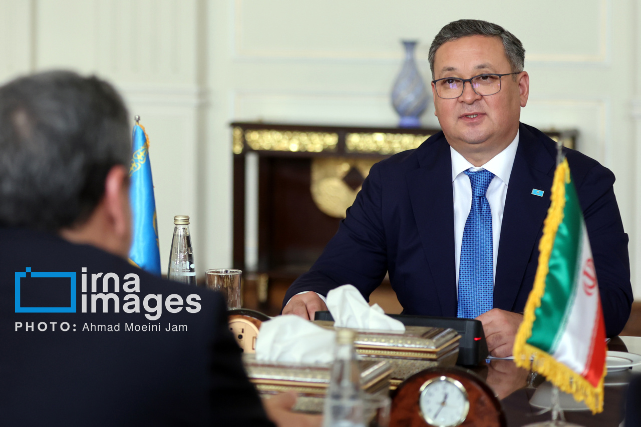 وزرای امور خارجه ایران و قزاقستان