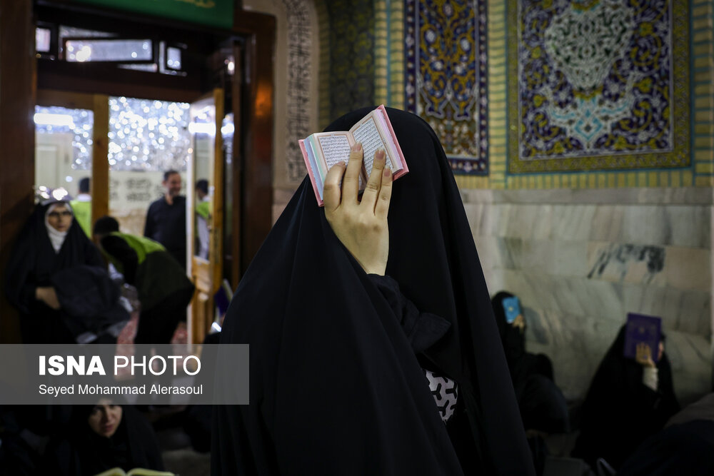 شب نوزدهم ماه مبارک رمضان در حرم مطهر رضوی