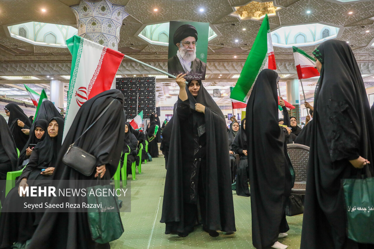 مراسم اربعین شهدای اقتدار ایران