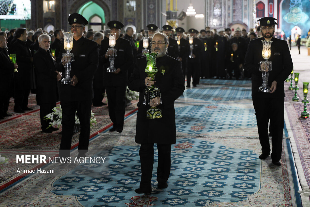 آیین خطبه‌خوانی شب شهادت امام رضا