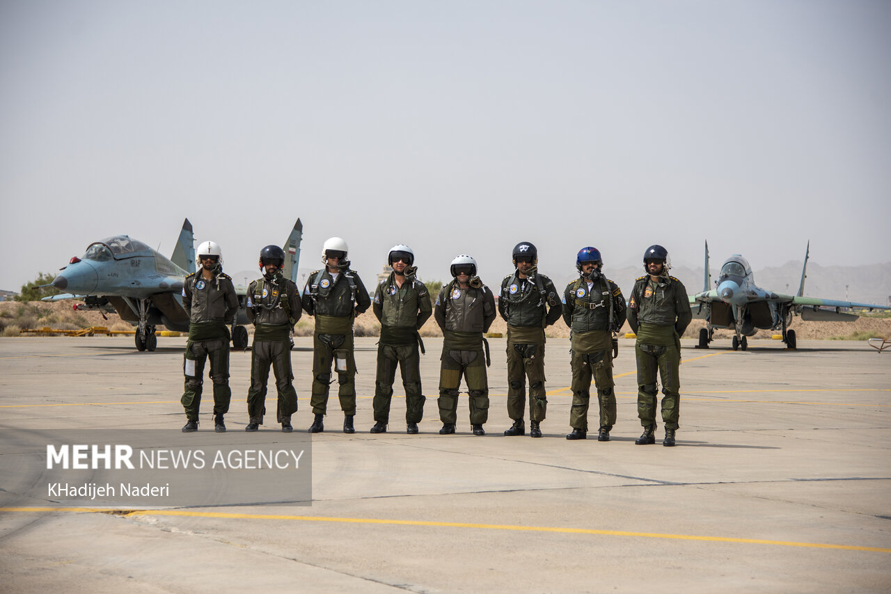 رزمایش اقتدار هوایی فداییان حریم ولایت