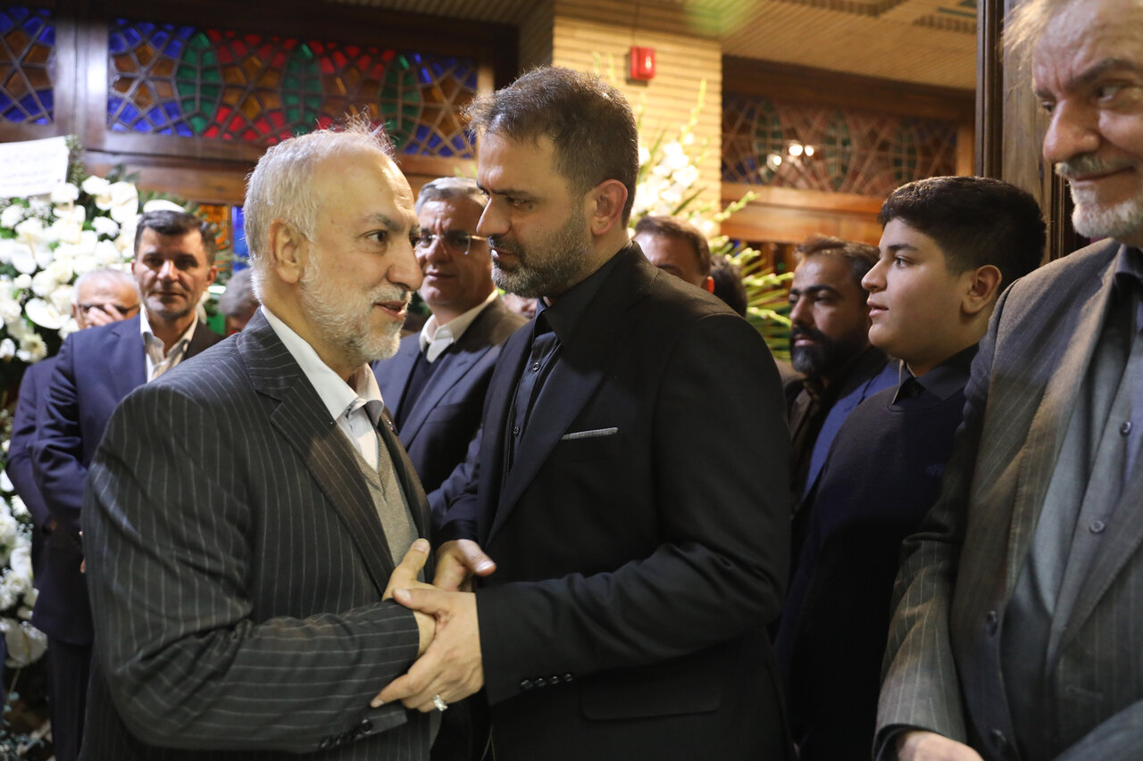 مراسم ختم پدر نماینده مسجد سلیمان با حضور قالیباف