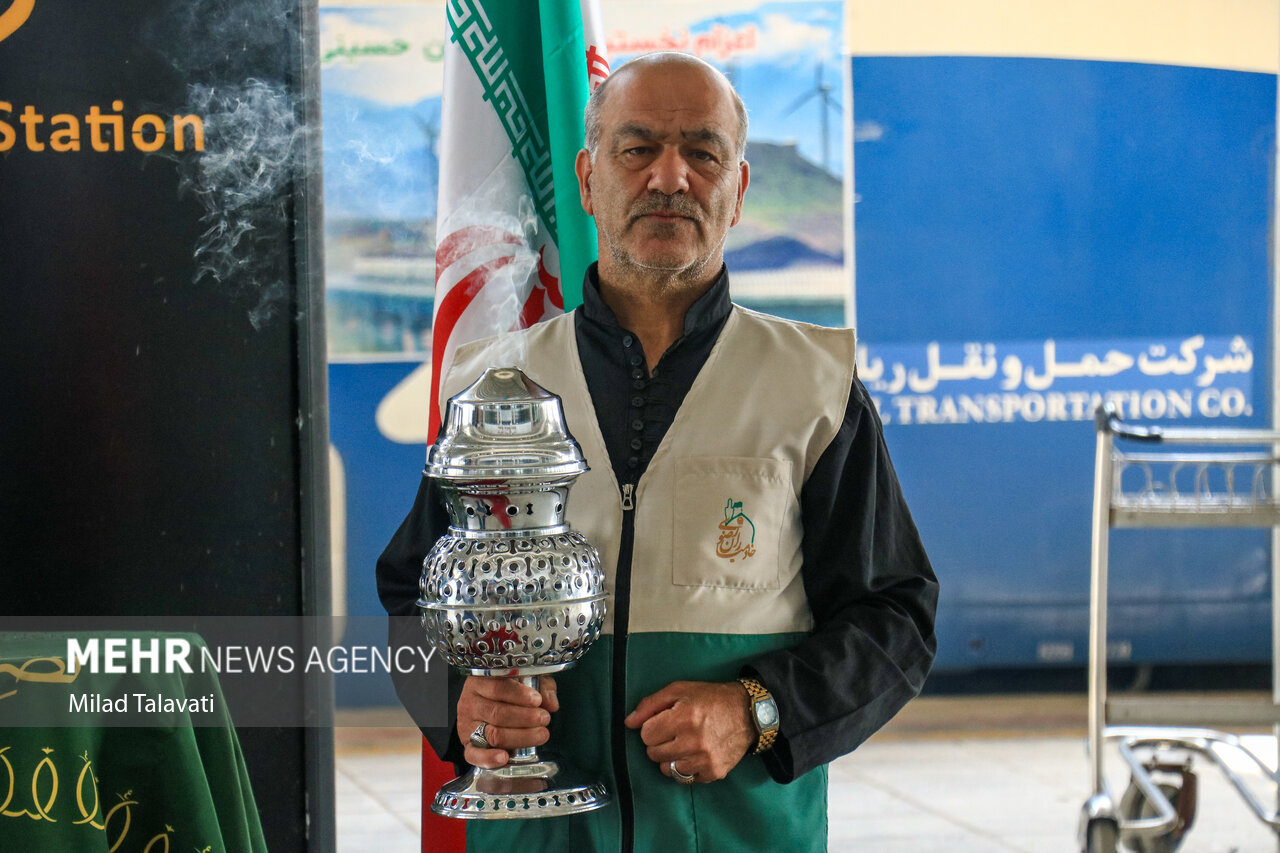 حرکت نخستین قطار زائران گیلانی اربعین حسینی به کرمانشاه