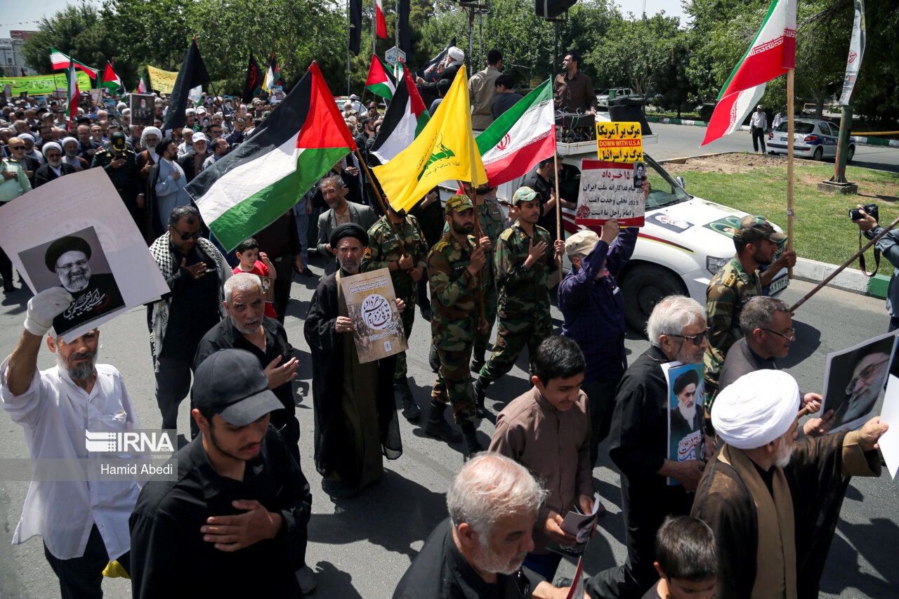 راهپیمایی سالگرد قیام ۱۵ خرداد در قم