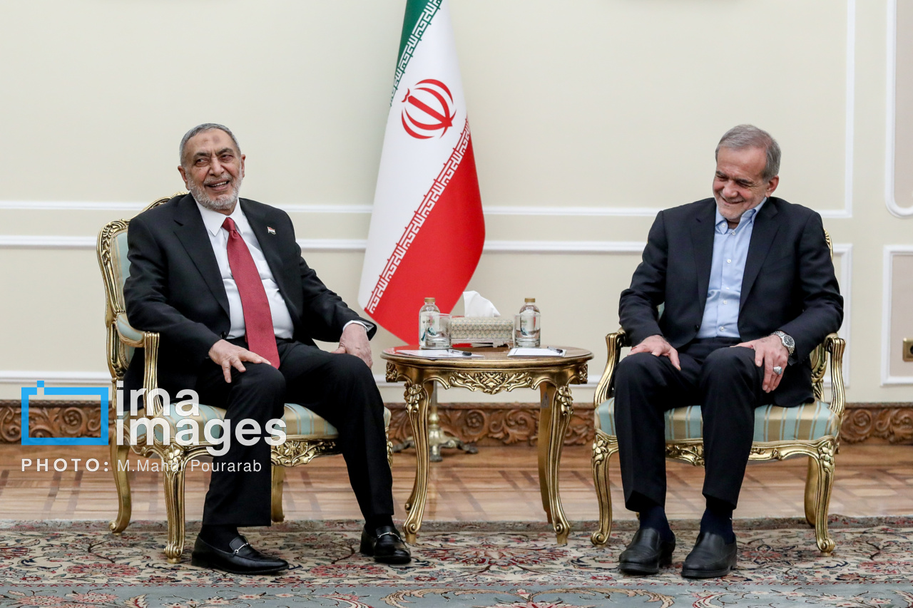 دیدار رئیس پارلمان عراق با رئیس جمهور