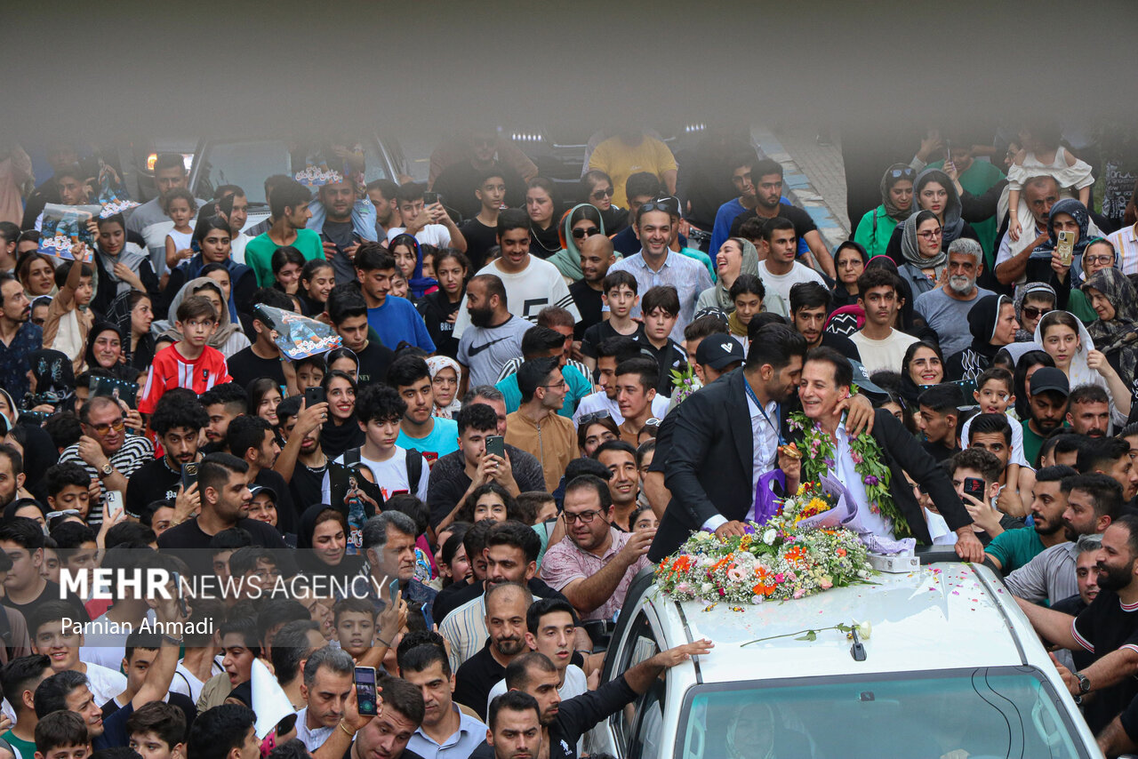 استقبال از محمد هادی ساروی در آمل