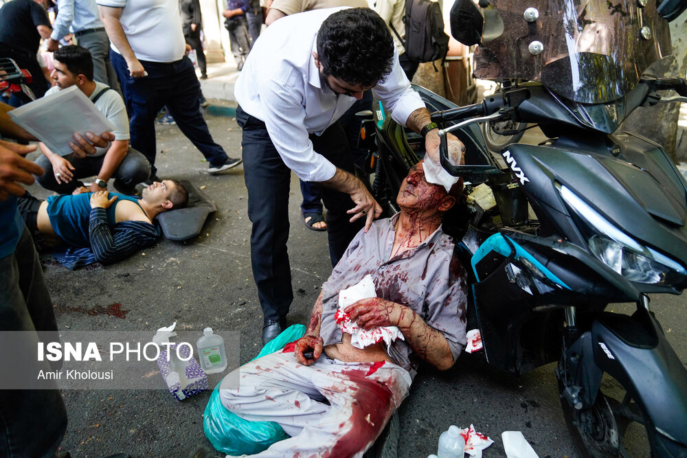 تجاوز رژیم صهیونیستی به منطقه مسکونی غیر نظامی تهران