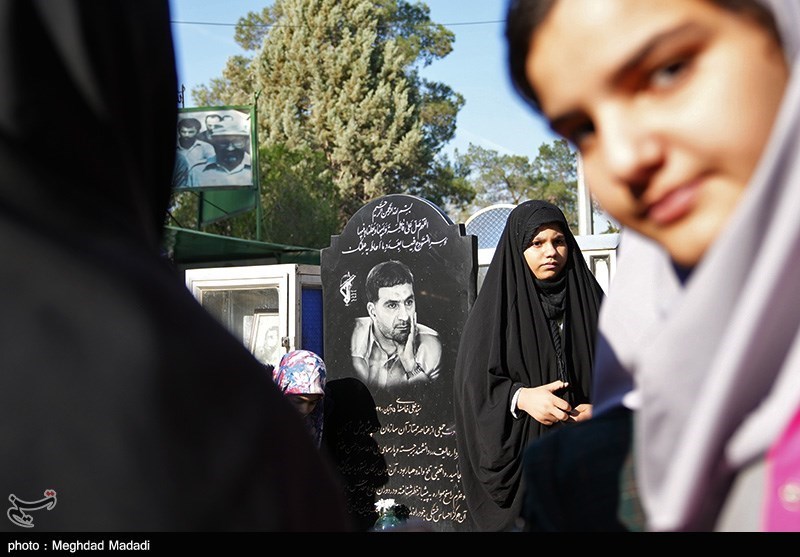 سالگرد شهادت شهید طهرانی مقدم در گلزار شهدای تهران