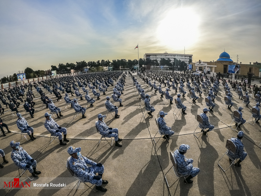 قالیباف در مراسم تشییع پیکر خلبان شهید