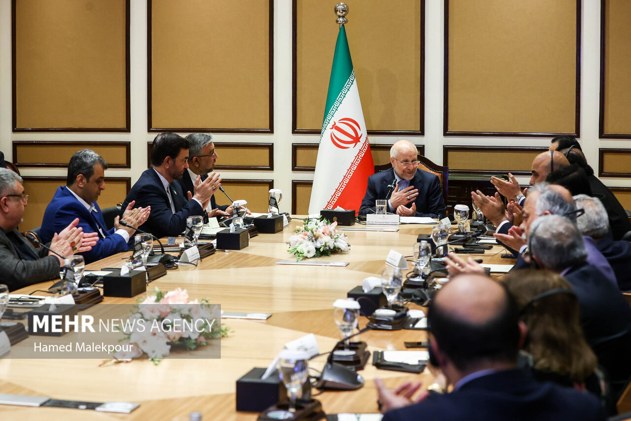 دومین روز سفر رئیس مجلس به پاکستان